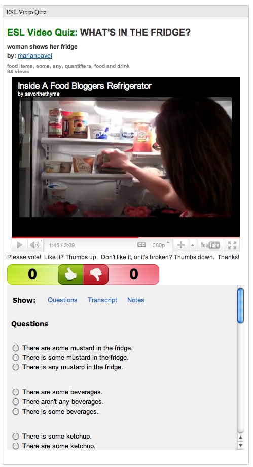 Video: What's in the fridge? | Recurso educativo 34119