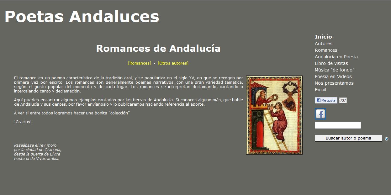 Romances de Andalucía | Recurso educativo 35625