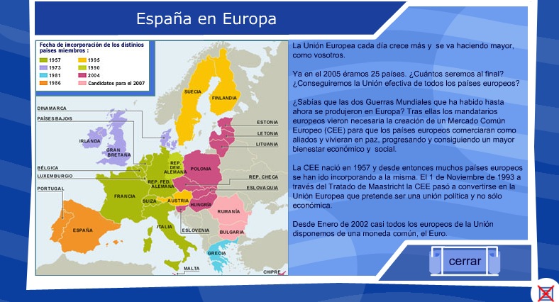 España y Europa | Recurso educativo 36040