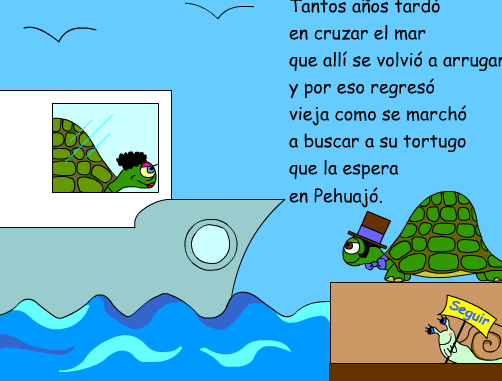 Cuento interactivo: La tortuga Manuelita | Recurso educativo 36185