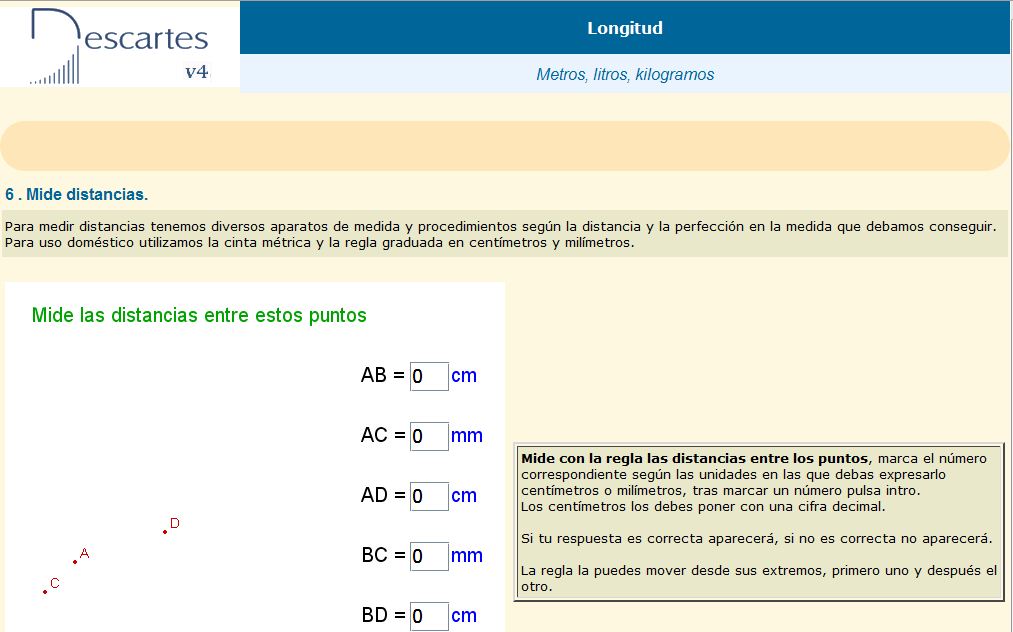 Medir distancias | Recurso educativo 37036