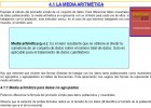 La media aritmética | Recurso educativo 37566