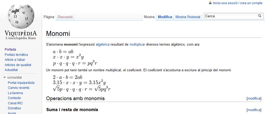 Monomi | Recurso educativo 37612