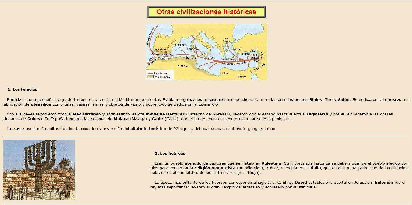 Otras civilizaciones históricas | Recurso educativo 37667