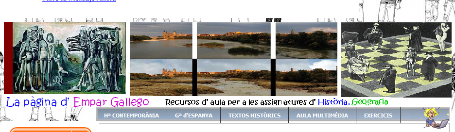 Recursos d´aula per a les assignatures de Geografia i Història | Recurso educativo 37982