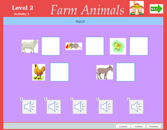 Farm and wild animals | Recurso educativo 39016