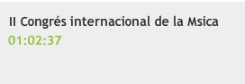 II Congrés internacional de la Música | Recurso educativo 39569