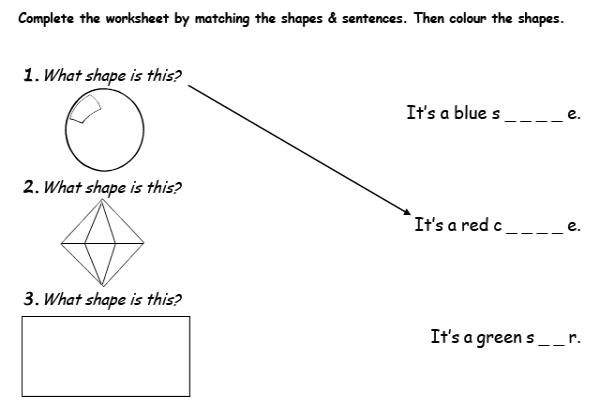 Shapes | Recurso educativo 39878