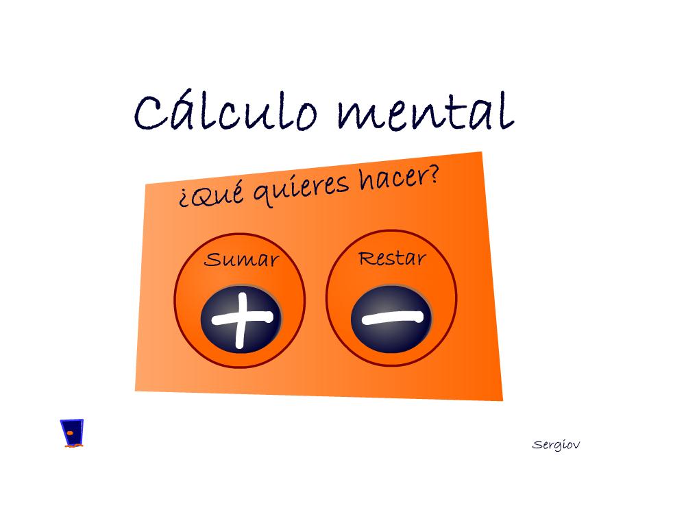 Cálculo Mental | Recurso educativo 40044