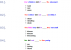 Simple past (irregular verbs) | Recurso educativo 40405