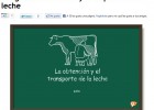 Derivados de la leche: La obtención y el transporte de la leche | Recurso educativo 41360