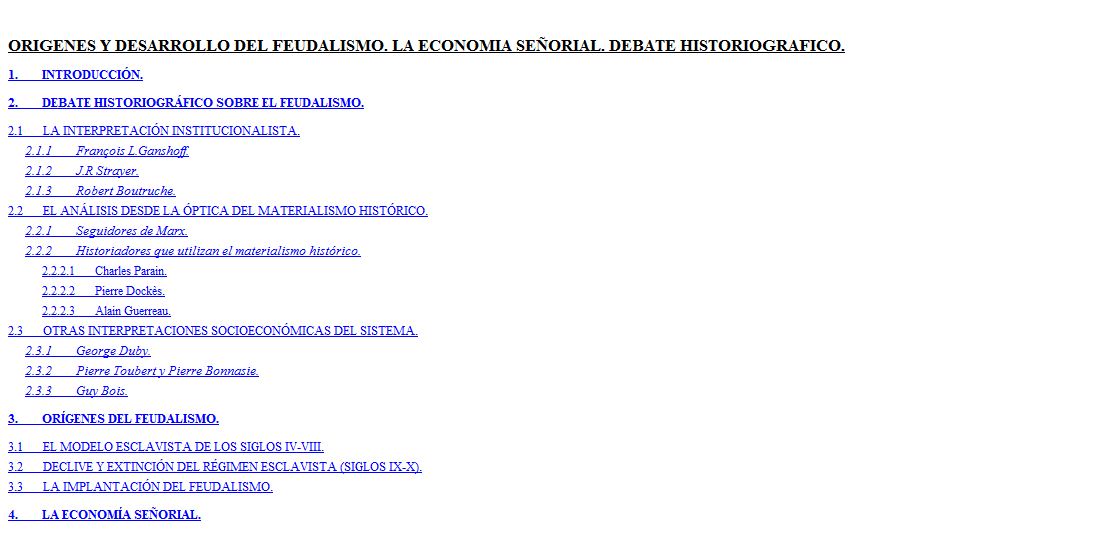 Orígenes y desarrollo del feudalismo. La economía señorial. Debate historiográfico | Recurso educativo 41432
