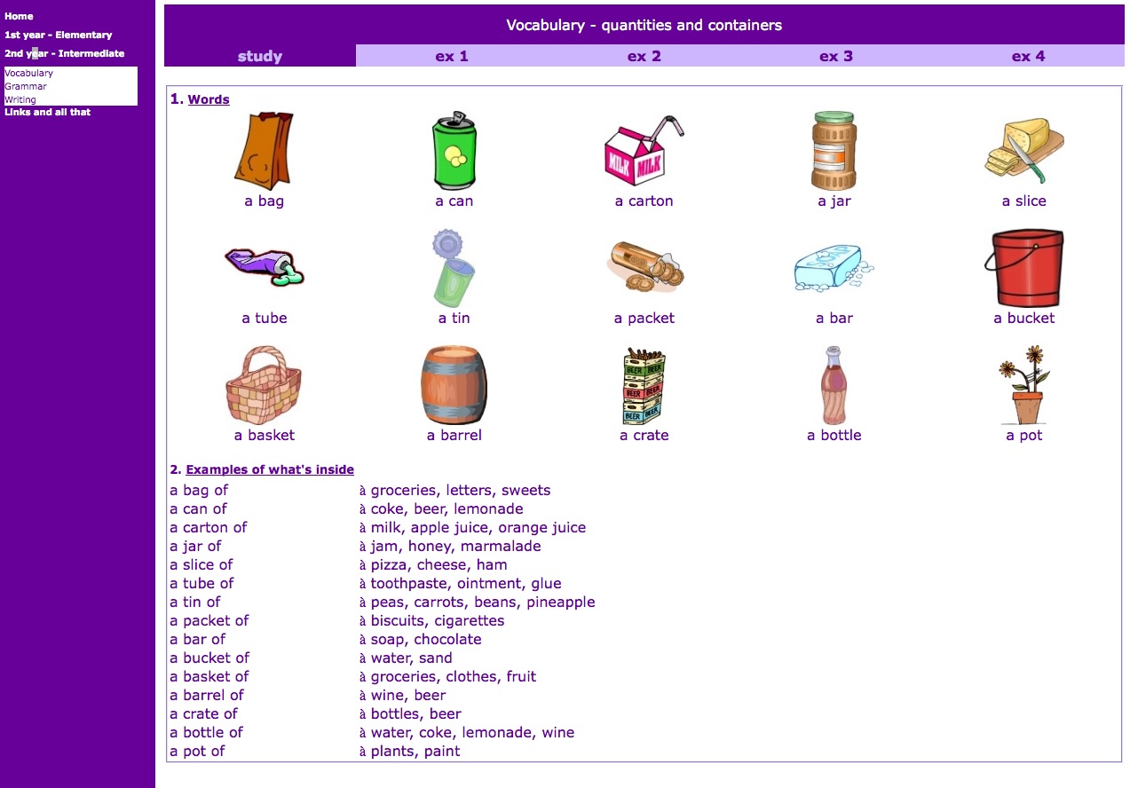 Quantities and containers | Recurso educativo 41719