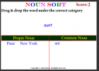 Noun sort | Recurso educativo 42095