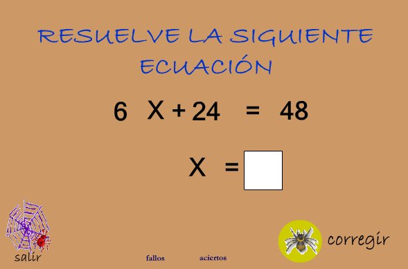 Ecuaciones de primer grado | Recurso educativo 42608