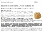 El precio del arroz sube un 22% | Recurso educativo 42613