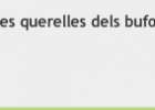 Les tres querelles dels bufons | Recurso educativo 42735