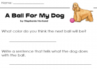 Ball for my dog | Recurso educativo 42790