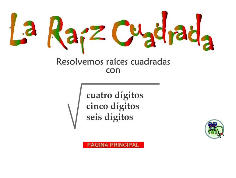 La raiz cuadrada | Recurso educativo 42926