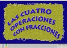 Las cuatro operaciones con fracciones | Recurso educativo 42950