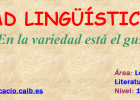 La diversidad lingüística y dialectal | Recurso educativo 43108