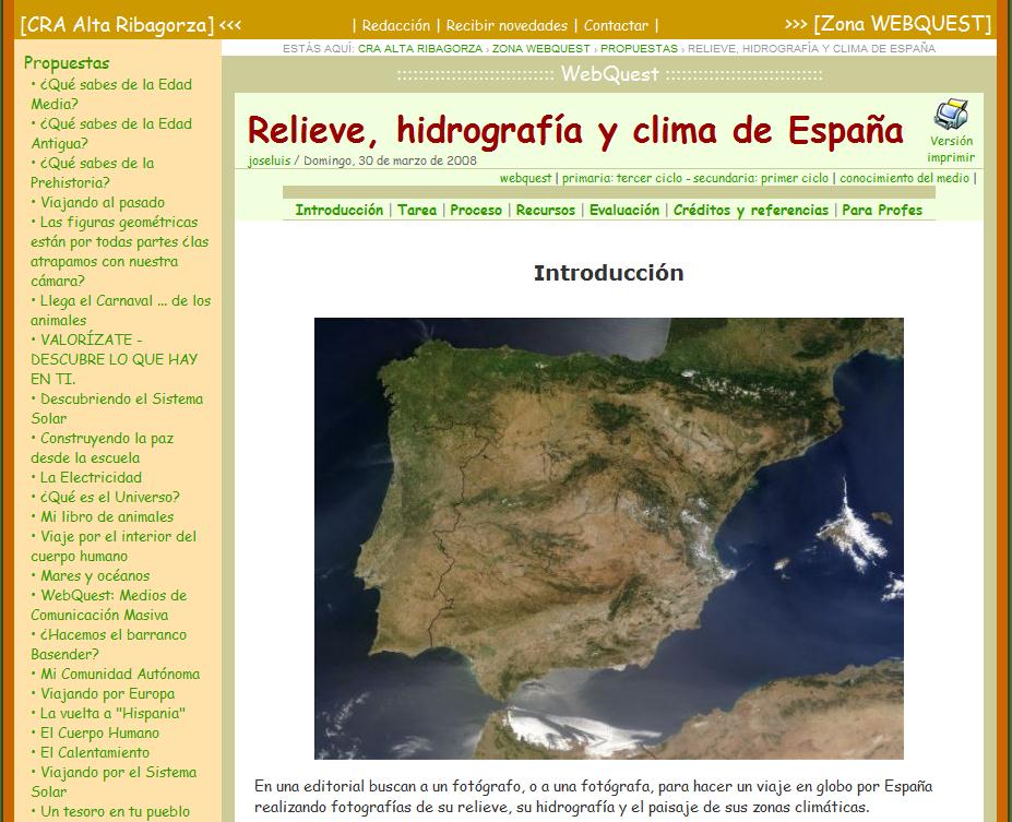 Relieve, hidrografía y clima de España | Recurso educativo 43245