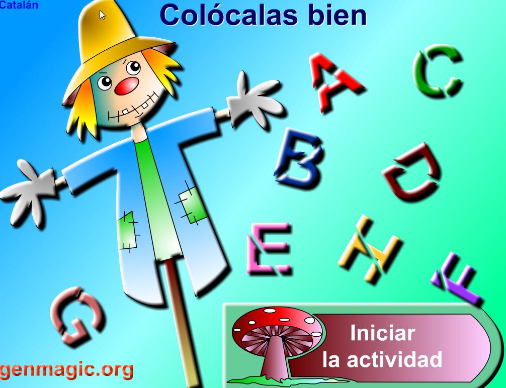 Trencaclosques de lletres | Recurso educativo 43656