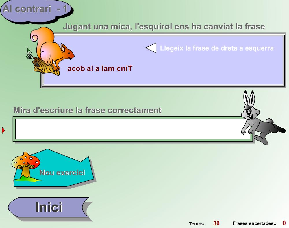 Escriu del revés | Recurso educativo 43750