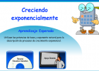 Creciendo exponencialmente | Recurso educativo 44280