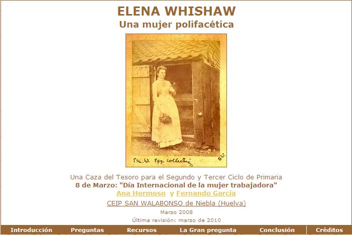 Elena Whishaw, una mujer polifacética | Recurso educativo 45949