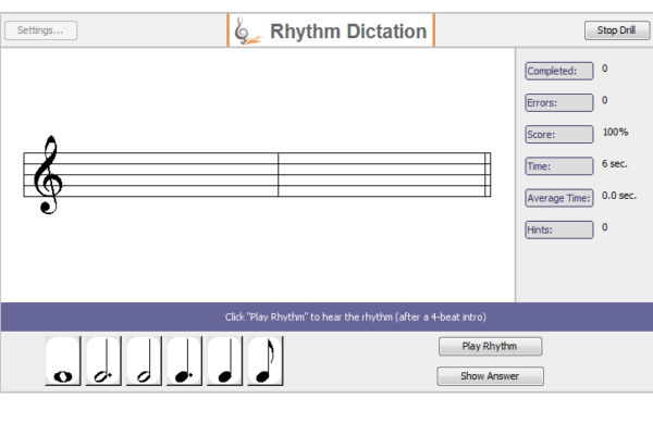 Rhythm dictation | Recurso educativo 48360