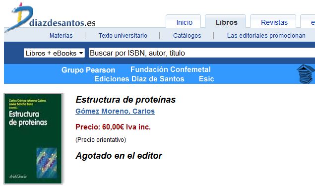 Estructura de proteínas | Recurso educativo 48780