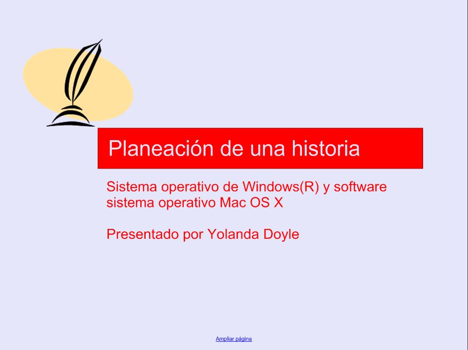 Planeación de una historia | Recurso educativo 48948