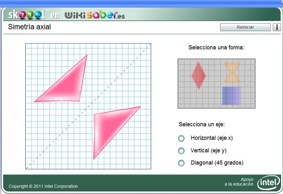 Simetria axial | Recurso educativo 49523