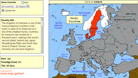 Game: European countries | Recurso educativo 50397