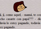 Chiste: mamá se casa con papá... | Recurso educativo 50824