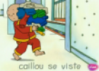 Caillou se viste | Recurso educativo 55321