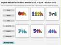 Ordinal numbers | Recurso educativo 56880