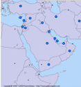 Political country quiz: Southwest Asia (Middle East) | Recurso educativo 58734