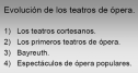 Evolución de los teatros de ópera | Recurso educativo 60084