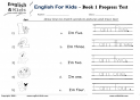 English Progress Test (1) | Recurso educativo 12578