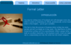 Webquest: Formal letters | Recurso educativo 12940