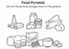 The food pyramid (worksheet) | Recurso educativo 18416