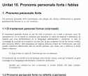 Pronoms personals forts i febles | Recurso educativo 18663