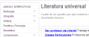 Literatura universal | Recurso educativo 24952