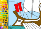 ¡A Colorear!: Galeón | Recurso educativo 27125