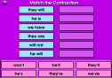 Match the contraction | Recurso educativo 29263