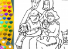 ¡A Colorear!: Familia | Recurso educativo 29625