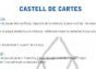 Castell de cartes | Recurso educativo 30800