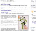 El texto descriptivo | Recurso educativo 32756